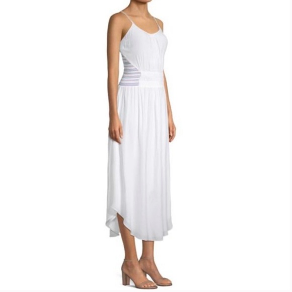 Ramy Brook Dresses & Skirts - Ramy Brook Koral Criss-Cross Smocked Maxi Dress